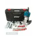 Фрезер кромочный STOHF 3709 (800 Вт, 30000 об/мин, набор фрез 15 шт, кейс)