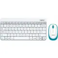 Набор Logitech MK245, беспроводная клавиатура и мышь, влагозащита, белый