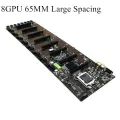 Новейшая стабильная материнская плата для майнинга 8GPU, поддерживающая 8 видеокарт PCI-E+ для майнинга BTC, ETH, ZEC