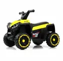 Детский электроквадроцикл Rivertoys K004PX желтый