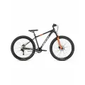 Велосипед горный HORH ROHAN RHD9.2 29 (2025) BLACK ORANGE, для взрослых на рост 180-190 см, алюминий рама 19