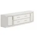 Тумба под телевизор в гостиную белая Комод под телевизор 200 х 45 х 58 см