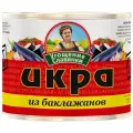 Икра из обжаренных баклажанов Угощение славянки, 545 г, 6 уп.