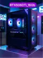 Игровой компьютер (системный блок) Intel Core 14400 10ядер/ RTX5060Ti 16Гб/ 32GB /SSD m.2 1000Gb/800W/Win 11 PRO