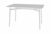Стол обеденный Калифорния Кросс Белый/Белый Размеры: Высота 720мм Глубина 750мм Ширина 1200мм