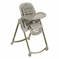 Стульчик для кормления ребенка Maxi-cosi Minla Plus 2 в 1, детский стул-шезлонг, цвет Elegance Beige