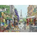 70-35438 Набор для вышивания крестом Paris Scene/Парижская сцена DIMENSIONS