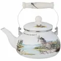 Чайник agness эмалированный серия Family house , 2,3 л