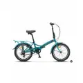 Велосипед складной STELS, Pilot-650 V 20 V010 (м), рама 11.5, колеса 20, 7 скор. Синий, на рост 130-145