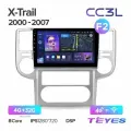 Магнитола TEYES Nissan X-Trail T30 2000-2007 (Тип F2) CC3L 4/32GB, 8-ми ядерный процессор Android 10, IPS экран, DSP, чип-усилитель EN7388, 4G+Wi-Fi, 2 DIN