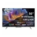 Телевизор Skyworth 50' 50Q66H, разрешение 4К Ultra HD, QLED, Google TV