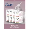 Мыло твердое Dove Роза Роскошный бархат 8 штук, 135г