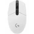 Мышь беспроводная игровая Logitech G304 LIGHTSPEED White (USB, оптическая, 12000 dpi, 6but) (910-005295)