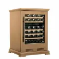 Винный холодильный шкаф компрессорный Meyvel MV46PRO-KBT2 (Натуральный бук) (отдельностоящий холодильник для вина на 46 бутылок)