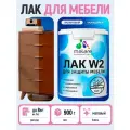 Моющийся лак для мебели Malare для кухонных фасадов, для дерева и минеральных поверхностей, акриловый быстросохнущий без запаха, прозрачный, матовый, 0.9 кг