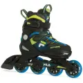 Детские раздвижные ролики Fila J-One Boy, р. 28-32 - Blue/Lime