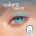 Цветные контактные линзы Офтальмикс Colors New (2 линзы)-2.50 R.8.6 Aqua(Васильковый)