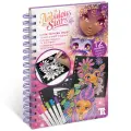 Серия Orelia: Раскраска для девочек (12 картинок на черном фоне, 5 маркеров), 11026_NSDA