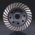 Чашка алмазная зачистная 125 мм турбо / Matoka / М14, 1 шт .