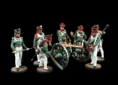 Оловянный солдатик SDS: Большой артиллерийский набор. Русская артиллерия, 1812 г.