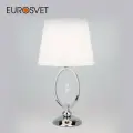 Настольная лампа / Светильник настольный Eurosvet Madera 01055/1, E14, цвет хром/прозрачный хрусталь Strotskis