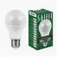 Светодиодная LED лампа Saffit ЛОН А60 E27 15W(1500Lm) 2700K 2K матовая 112x60 SBA6015 55010 (упаковка 10 штук)