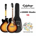 Epiphone J-200EC Studio VS / Aged Vintage Sunburst / Электроакустическая гитара