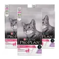 Сухой корм для кошек Purina Pro Plan DELICATE ADULT OPTIDIGEST с чувствительным пищеварением, с индейкой, 3 шт. х 1.5 кг