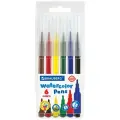 Фломастеры BRAUBERG PREMIUM, 6 цветов, классические, вентилируемый колпачок, ПВХ-упаковка с европодвесом, 151933 Набор - 12 шт.