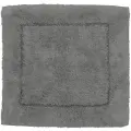 Коврик для ванной 60x60 см махровый противоскользящий La Maison de Domitille Plaza Graphite. Графитовый. 100% хлопок.