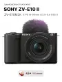 Беззеркальный фотоаппарат Sony ZV-E10 II (M2K) Kit 16-50mm f/3.5-5.6 OSS II, черный