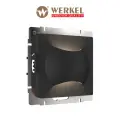 Встраиваемая LED подсветка в подрозетник Werkel Мун W1154508 черный матовый IP20