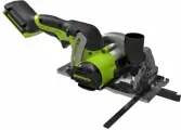 Дисковая мини пила Greenworks G24MCS, 24V, б/щет,120x9,5мм, 6500 об/мин, рез 39мм, без АКБ и ЗУ,1501207