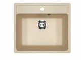Мойка для кухни из искусственного камня Ulgran U-104-302, песочная