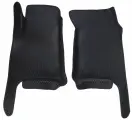 Передние ковры для УАЗ Патриот / UAZ Patriot (2016-2024) Цвет Черный/Черный