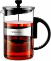 Заварочный чайник Vensal 3408VS 800 мл. боросиликатное стекло, пластик, нерж. сталь.