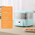 Бытовая сушилка для продуктов 6-уровневая, пластиковый корпус, регулировка температуры 35-80°C, таймер 1-24 часа