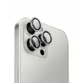 Uniq стекло для iPhone 16 Pro/16 Pro Max OPTIX Camera Lens AluGuard White Shimmer