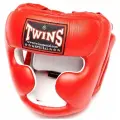 Шлем боксерский Twins HGL-3 Красный - размер M