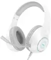 Гарнитура игровая Hoco W108 Sue 3.5мм, USB, накладная, громкость +/-, +адаптер 2х3.5мм, 2м, белый