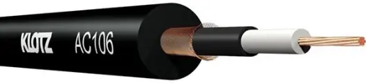 AC106SW.030 Кабель акустический 0,22мм2, небалансный, 30м, черный, Klotz