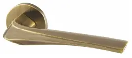 Ручки дверные межкомнатные Armadillo FLAME URS AB-7 бронза