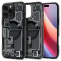Чехол Spigen на iPhone 16 Pro Max (ACS08004) Ultra Hybrid MagSafe / Спиген Чехол для Айфон 16 Про Макс Черный Внутренности
