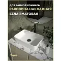Раковина для ванной накладная Teymi Helmi 50 цвет белый матовый T50291