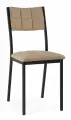 Стулья для кухни Лайфмебель Бекал латте / черный матовый