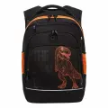 Рюкзак школьный GRIZZLY с карманом для ноутбука 13, анатомической спинкой, для мальчика RB-450-3f/1