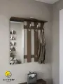 Вешалка настенная с зеркалом