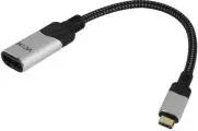 Aдаптер/ Aдаптер USB 3.1 Type-Cm --> DP A(f) 8K@60Hz, 0.15m , Alum , VCOM