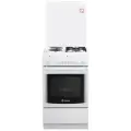 Комбинированная плита De luxe 506022.05гэ(кр) ЧР-030 50 см, 4 конфорки, белый
