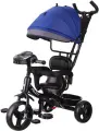 Велосипед трехколесный Pilot PT2, с ручкой управления, пластиковые колеса 10 и 8, синий, PT2B